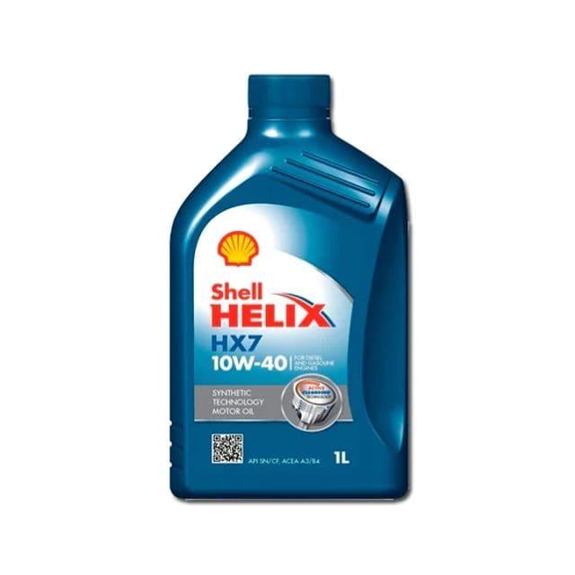 ACEITE 10W40 SHELL HX7 1LT