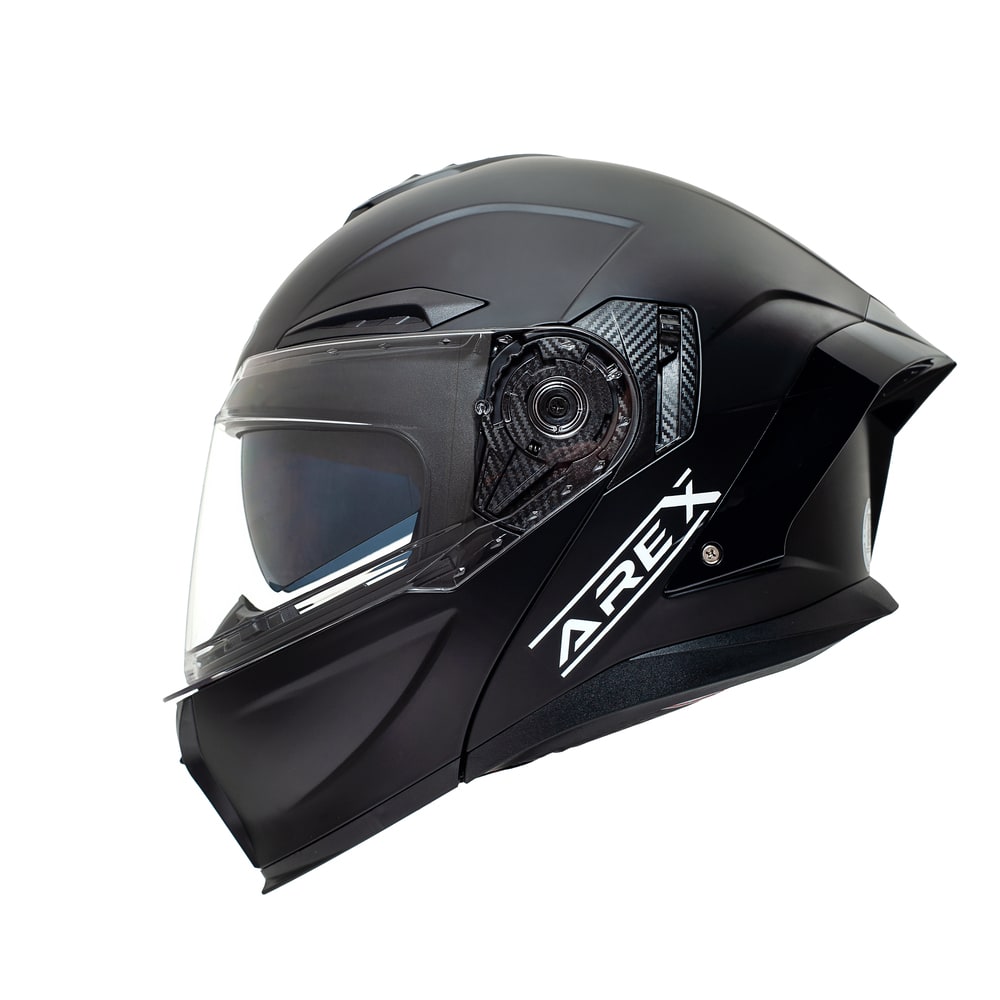 CASCO AREX ABATIBLE NEGRO MATTE TALLA XL MR-903