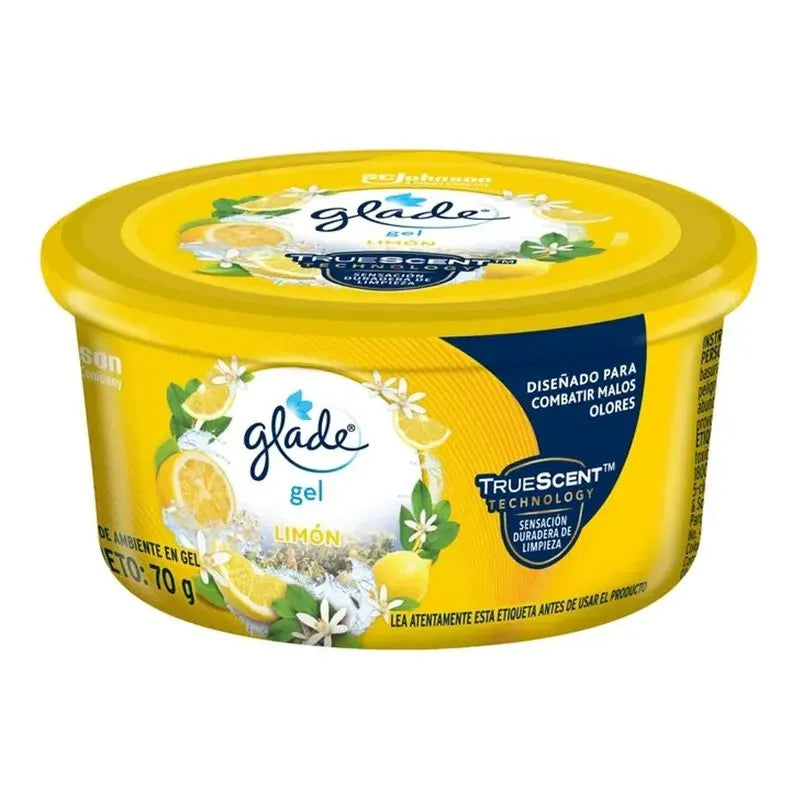 AROMATIZANTE GLADE EN GEL LIMON