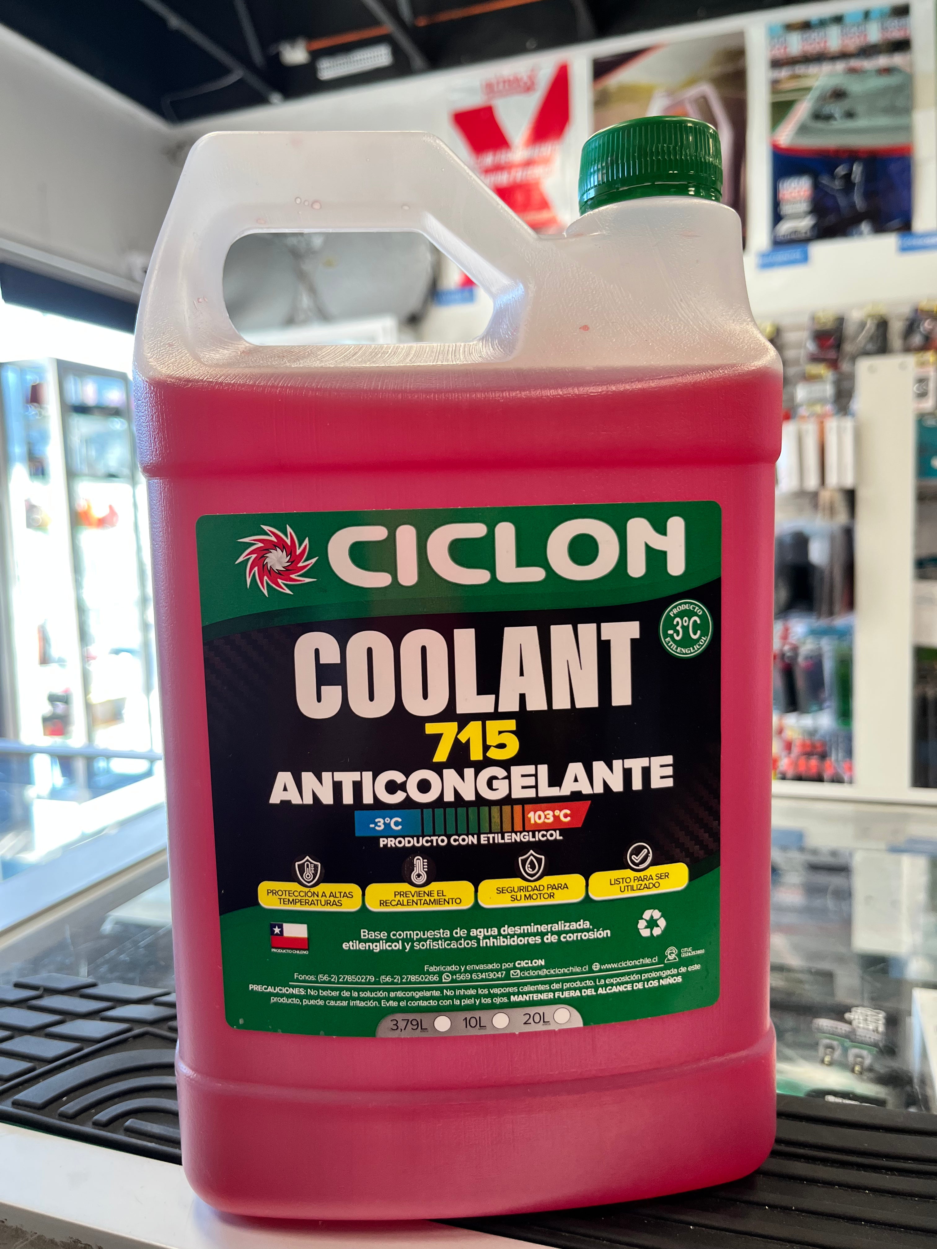 COOLANT -3 ROSADO CICLON