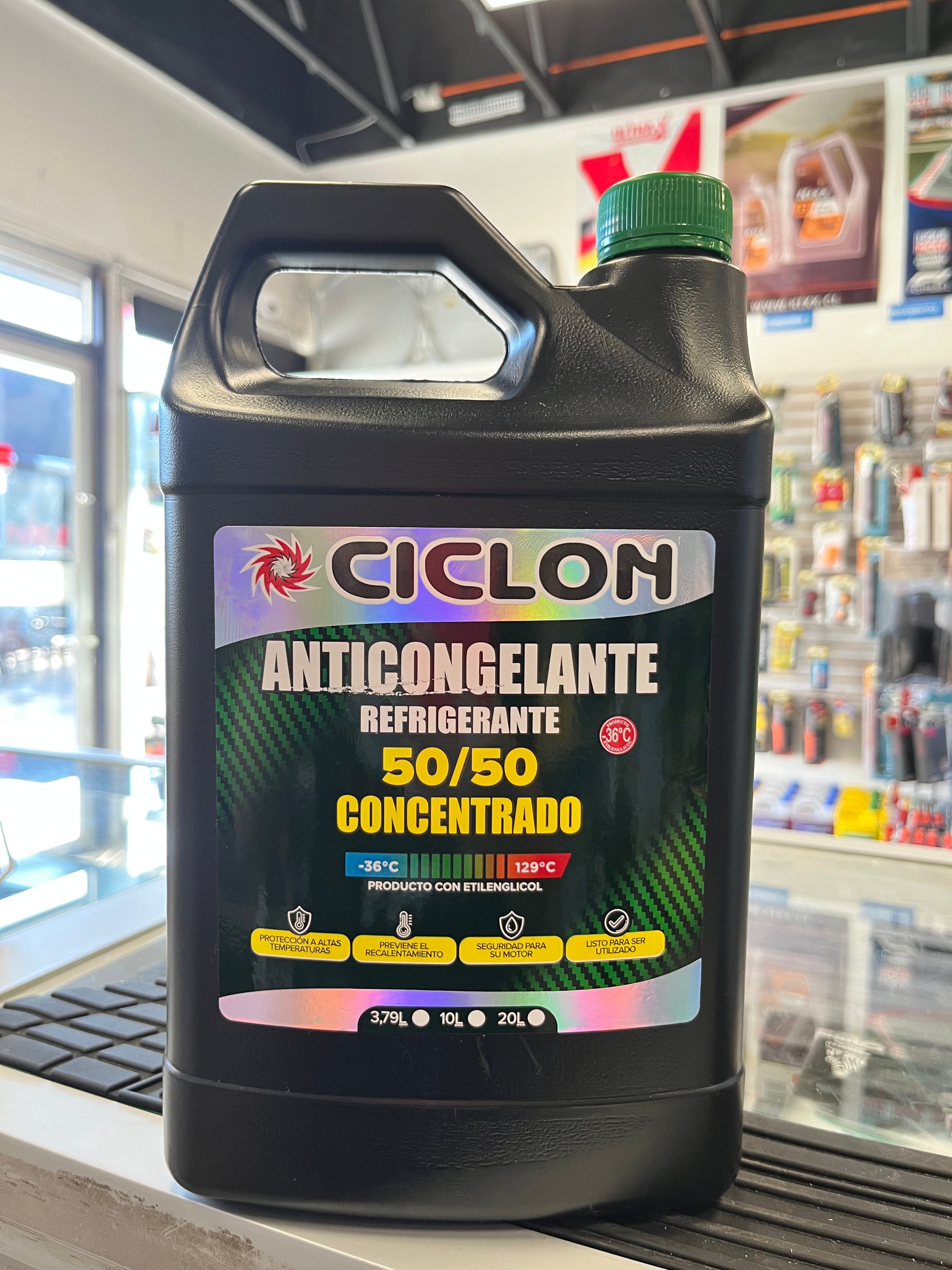 COOLANT 50/50 VERDE CICLON