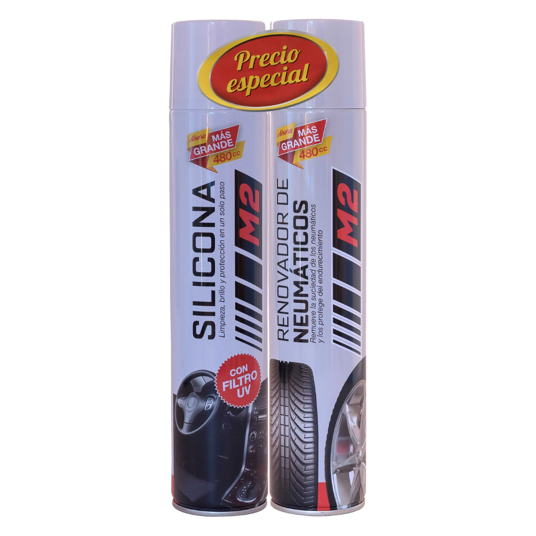 PACK SILICONA + RENOVADOR M2