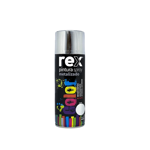 PINTURA SPRAY METALIZADO REX