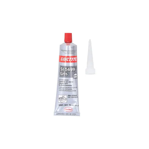 SILICONA ALTA T° GRIS LOCTITE
