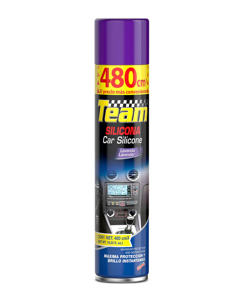 SILICONA SPRAY TEAM LAVANDA