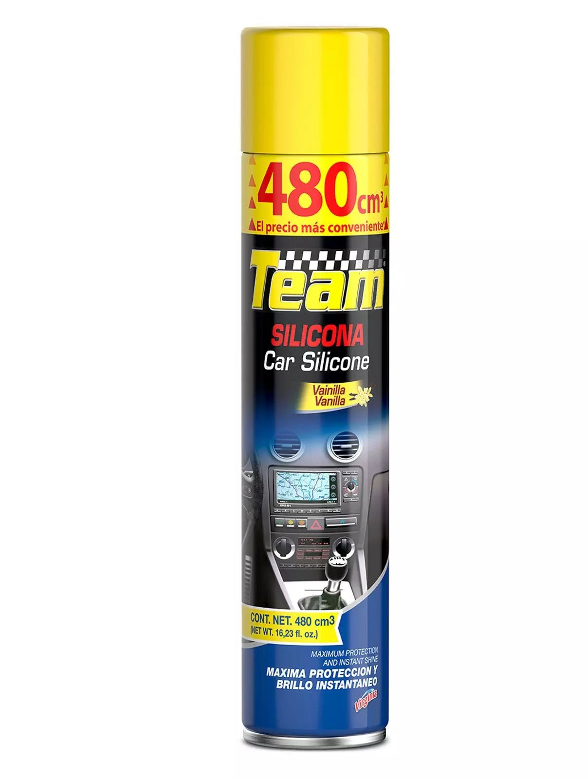 SILICONA SPRAY TEAM VAINILLA