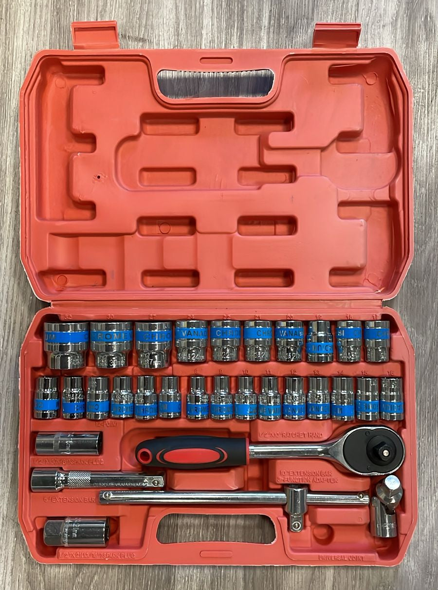 MALETA DADOS 35 PIEZAS