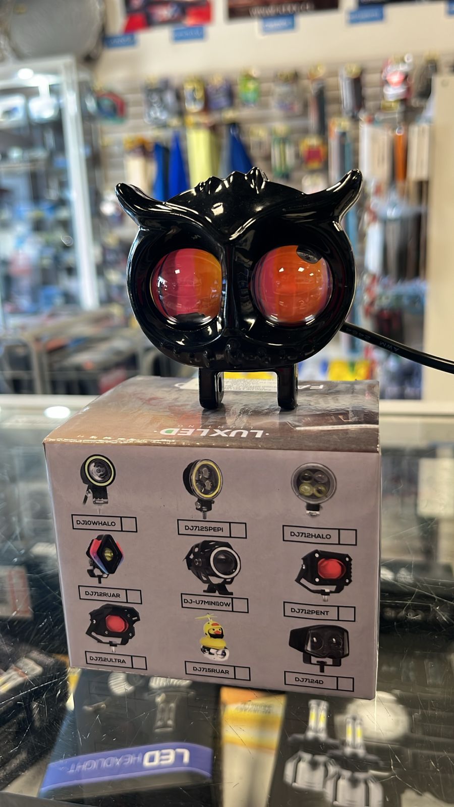 NEBLINERO LED BUHO MOTO