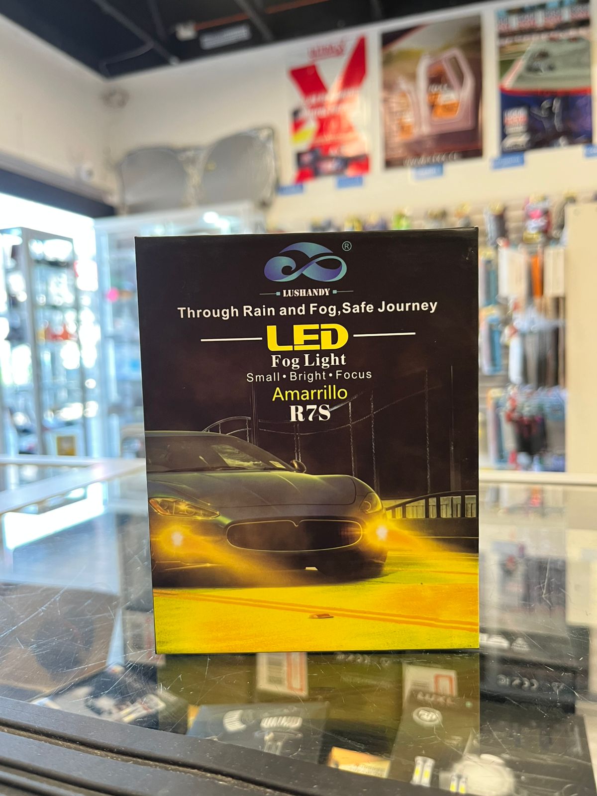 H7 TURBO LED AMARILLO