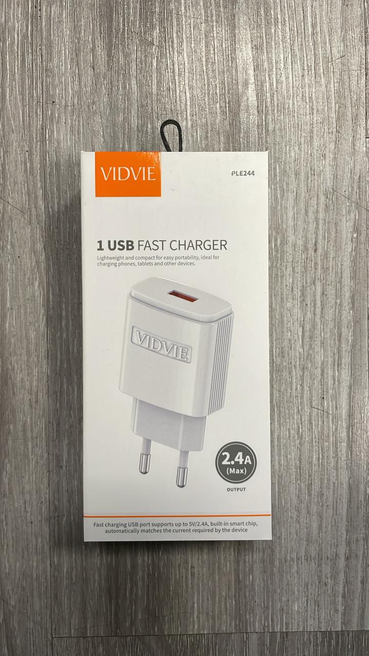 CAJA CARGADOR USB