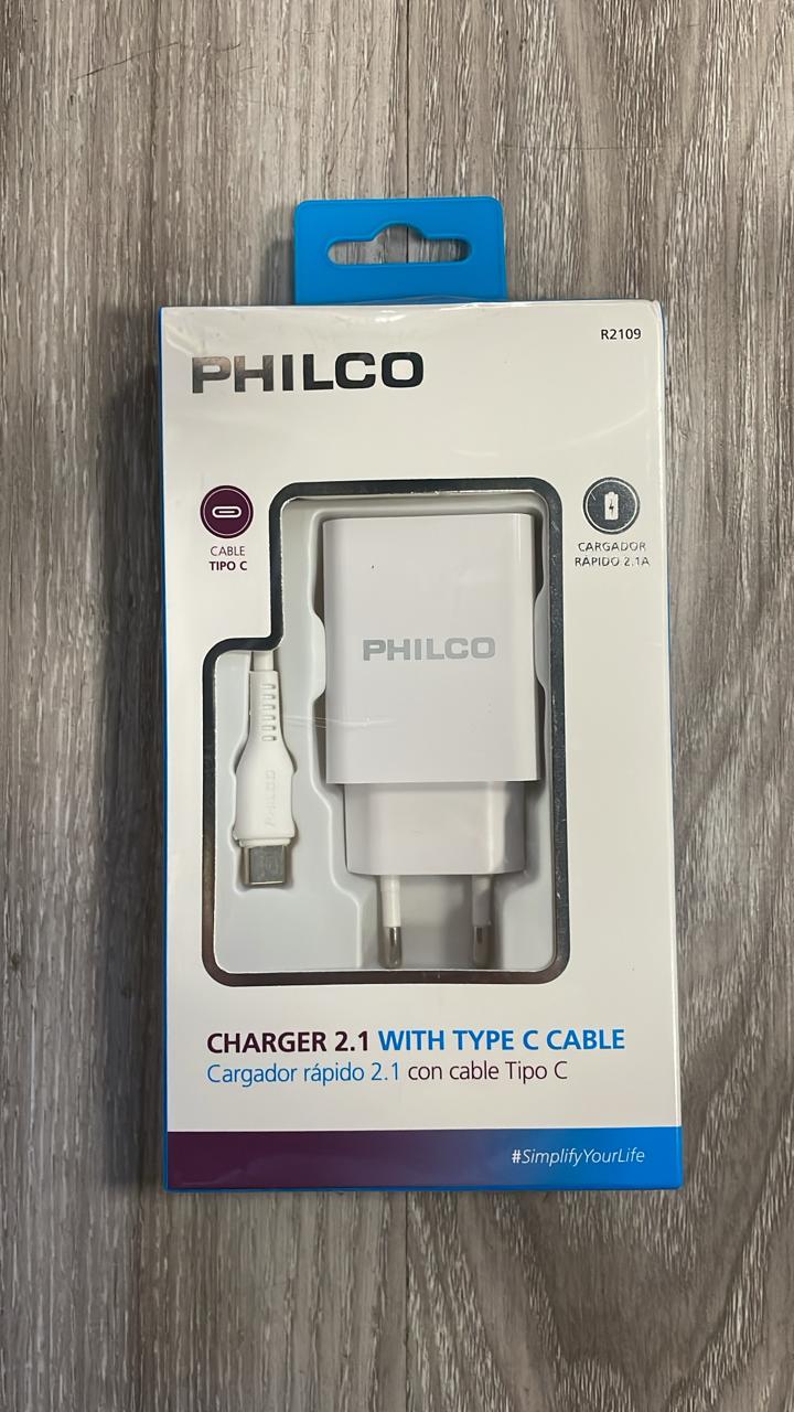 CARGADOR (CON CABLE USB-C)