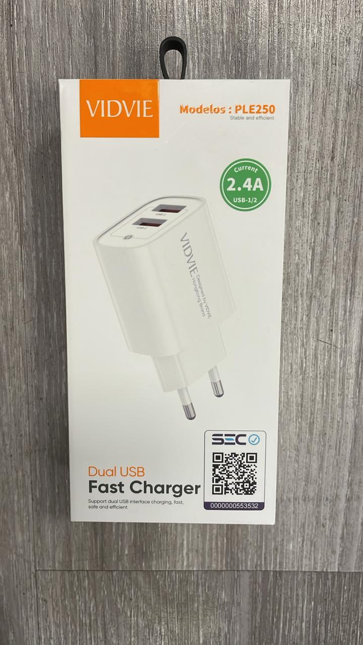 CARGADOR (CON CABLE USB-IPHONE)